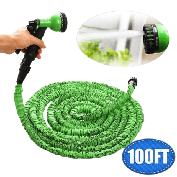 100ft Magic Hose Water Pipe - Twist-Free, Lightweight & Durable