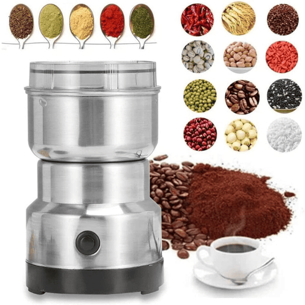 Mini Electric Grinder for Spices, Coffee, Seeds & More - 100g