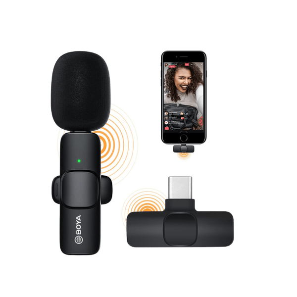 BOYA BY-MW3 Wireless Microphone - Easy Plug No App Is needed