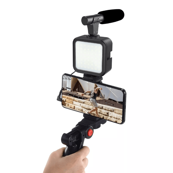 AY-49 Vlogging Tripod Video Making Kit for Live Streaming